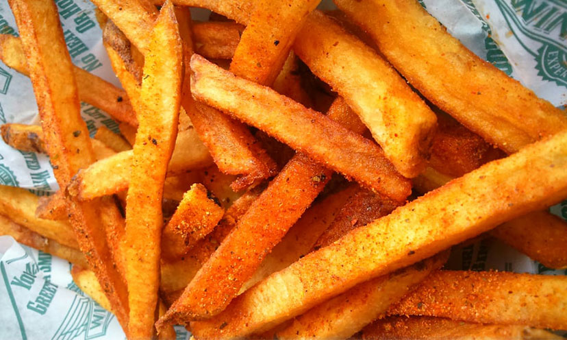 Get a FREE Large Fresh-Cut Seasoned Fries at Wingstop!