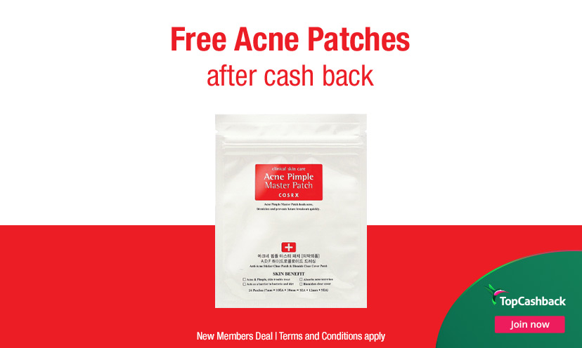 Get FREE Acne Pimple Patches After Cash Back! – Get It Free