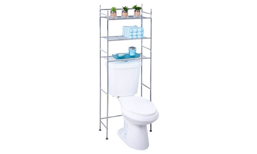 Save 48% on a 3-Tier Metal Bathroom Shelf! – Get It Free