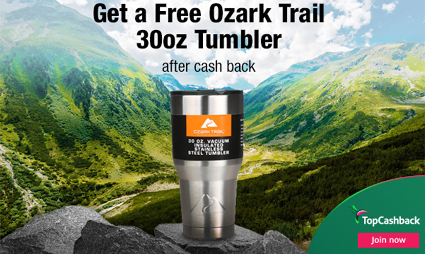 Get a FREE Ozark Trail 30-Ounce Tumbler!