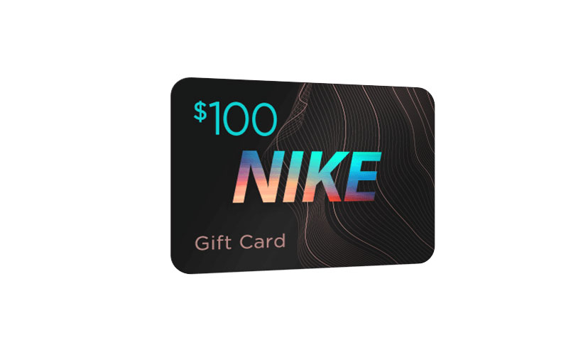 nike gift card $100