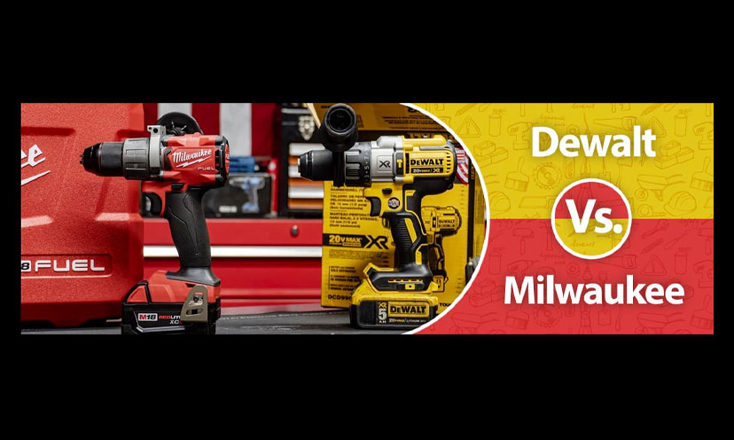 Claim a Chance to Get Your Choice of a Dewalt or Milwaukee Toolset